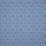 Blue Paisley Print Poplin - Ribes y Casals