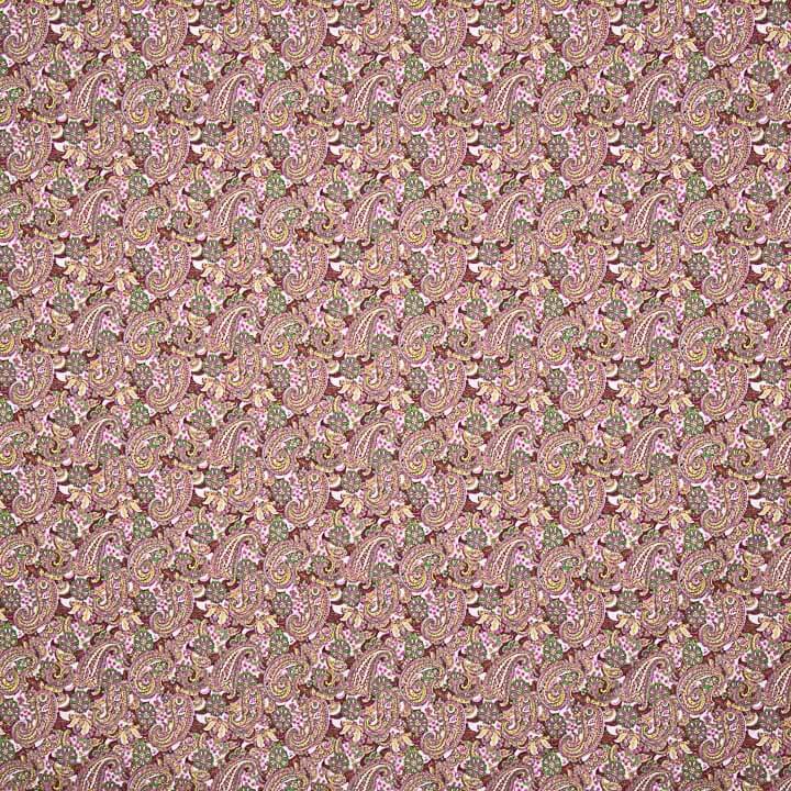 Pink Paisley Poplin - Ribes y Casals