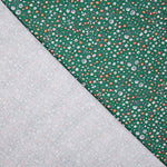 Green Mini Floral Printed Poplin - Ribes y Casals