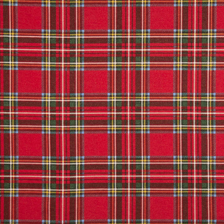 Christmas Lurex Canvas Red Checkered - Ribes y Casals
