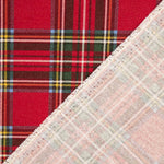 Christmas Lurex Canvas Red Checkered - Ribes y Casals