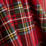 Christmas Lurex Canvas Red Checkered - Ribes y Casals