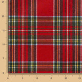 Christmas Lurex Canvas Red Checkered - Ribes y Casals