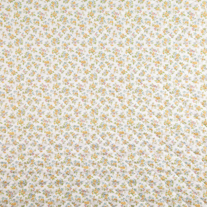 Reversible Quilted Floral Print and Albero Stripes - Ribes y Casals