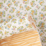 Reversible Quilted Floral Print and Albero Stripes - Ribes y Casals