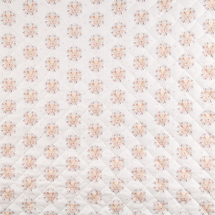 Reversible ‘Sweet Lions’ Pink Quilt - Ribes y Casals