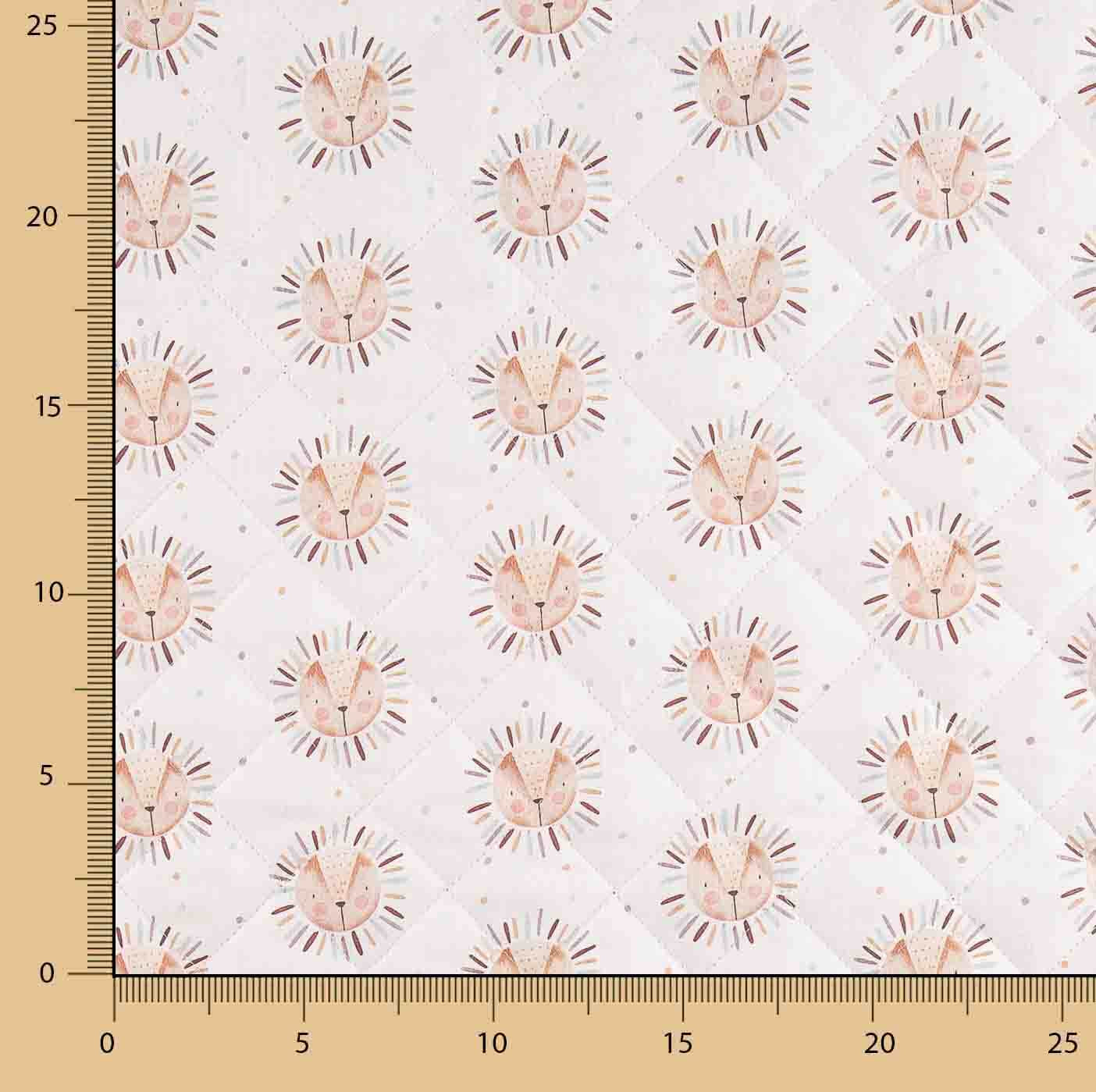 Reversible ‘Sweet Lions’ Pink Quilt - Ribes y Casals
