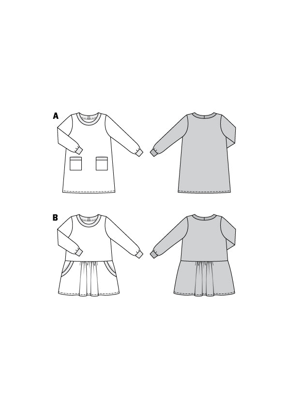 Burda Sewing Pattern 9286 Dress - Ribes y Casals