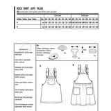 Burda Sewing Pattern 9287 Skirt - Ribes y Casals