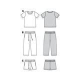 Burda Sewing Pattern 9288 Shirt - Ribes y Casals