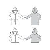 Burda Sewing Pattern 9289 Coat - Ribes y Casals