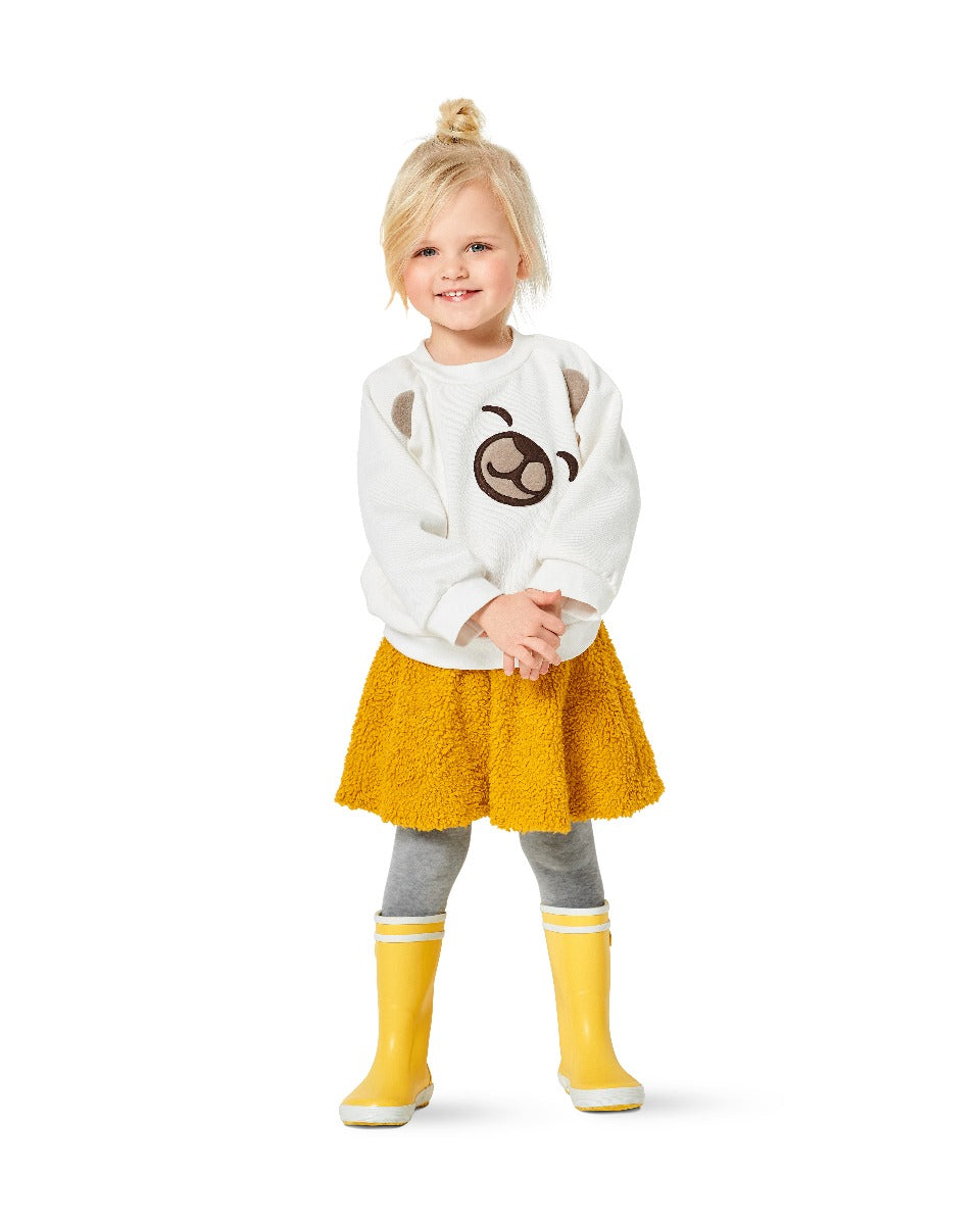 Burda Sewing Pattern 9308 Sweatshirt - Ribes y Casals