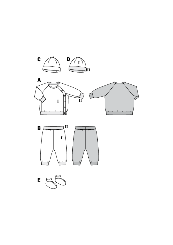 Burda Sewing Pattern 9315 Jacket - Ribes y Casals