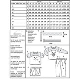 Burda Sewing Pattern 9326 Pyjamas - Ribes y Casals