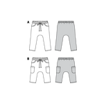 Burda Sewing Pattern 9342 Pants - Ribes y Casals