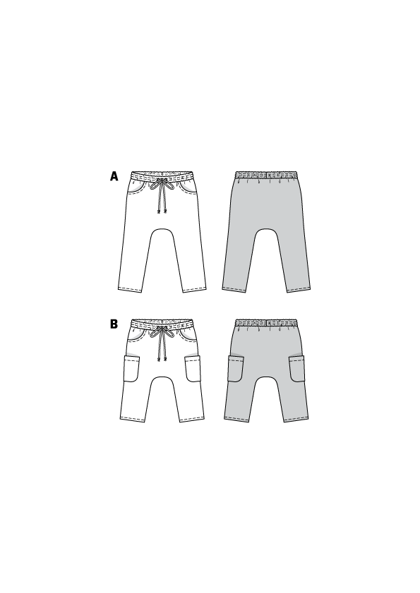 Burda Sewing Pattern 9342 Pants - Ribes y Casals