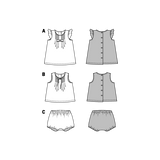 Burda Sewing Pattern 9358 Suit - Ribes y Casals