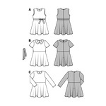Burda Sewing Pattern 9379 Dress - Ribes y Casals