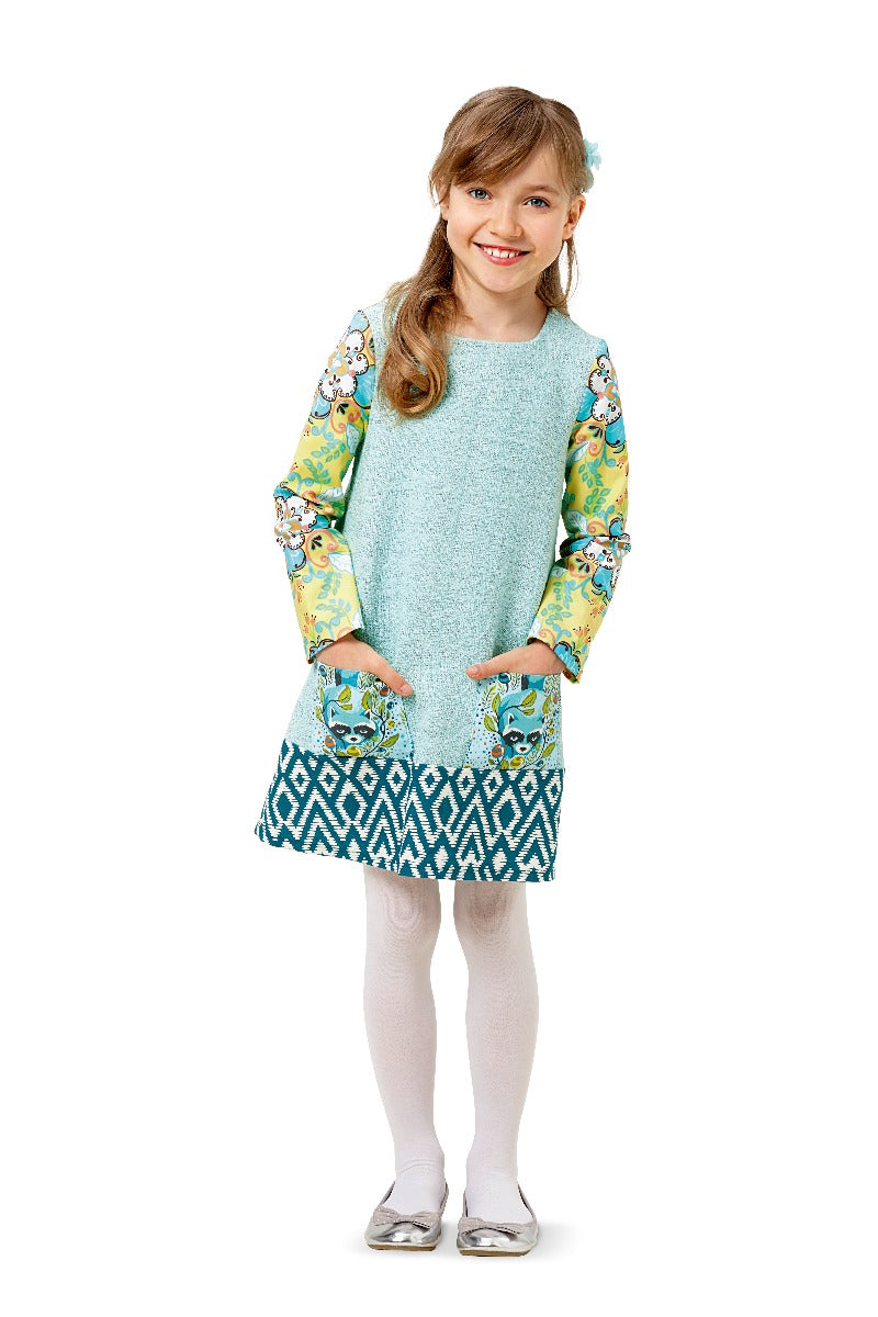 Burda Sewing Pattern 9380 Dress - Ribes y Casals