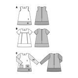 Burda Sewing Pattern 9380 Dress - Ribes y Casals