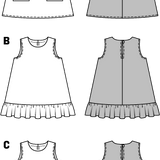 Burda Sewing Pattern 9420 Dress - Ribes y Casals