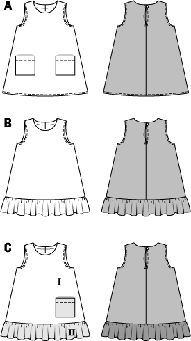 Burda Sewing Pattern 9420 Dress - Ribes y Casals