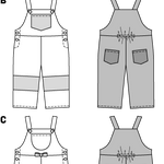 Burda Sewing Pattern 9424 Trousers and dress - Ribes y Casals