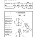 Burda Sewing Pattern 9425 Jacket - Ribes y Casals