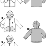 Burda Sewing Pattern 9425 Jacket - Ribes y Casals