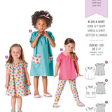 Burda Sewing Pattern 9438 Dress and Top - Ribes y Casals