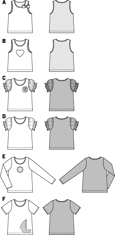 Burda Sewing Pattern 9439 Shirt - Ribes y Casals