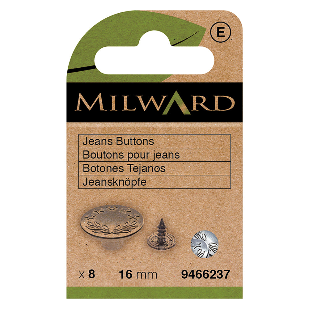 Nickel Buttons for Jeans - Ribes y Casals