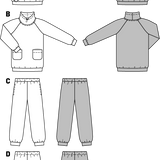 Burda Sewing Pattern 9482 Suit - Ribes y Casals