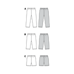 Burda Sewing Pattern 9615 Leggins - Ribes y Casals