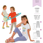 Burda Sewing Pattern 9615 Leggins - Ribes y Casals