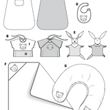 Burda Sewing Pattern 9635 Baby Accessories - Ribes y Casals