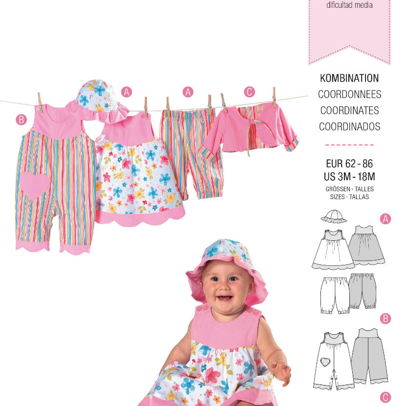 Burda Sewing Pattern 9712 Suit - Ribes y Casals
