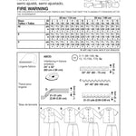 Burda Sewing Pattern 9747 Pyjamas - Ribes y Casals