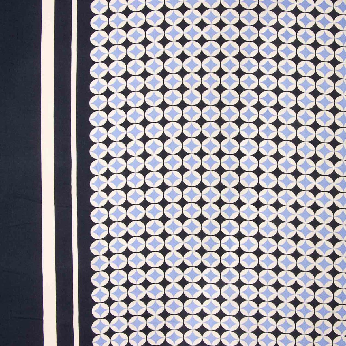 Plain Viscose Geo Star Border - Ribes y Casals