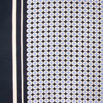 Plain Viscose Geo Star Border - Ribes y Casals