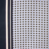 Plain Viscose Geo Star Border - Ribes y Casals