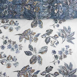 Blue-Grey Tulle Rhinestones - Ribes y Casals