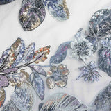 Blue-Grey Tulle Rhinestones - Ribes y Casals