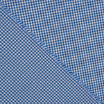 Blue and White Vichy Cotton Shirt - Ribes y Casals