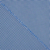 Blue and White Vichy Cotton Shirt - Ribes y Casals