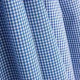 Blue and White Vichy Cotton Shirt - Ribes y Casals