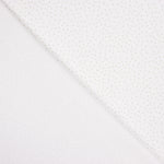 Soft Green and White Polka Dot Printed Calico - Ribes y Casals