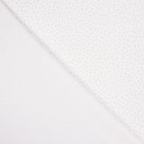 Soft Green and White Polka Dot Printed Calico - Ribes y Casals