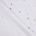 Grey Confetti printed percale - Ribes y Casals