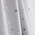 Grey Confetti printed percale - Ribes y Casals